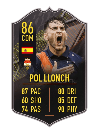 Pol Llonch STORYLINE 86 OVR