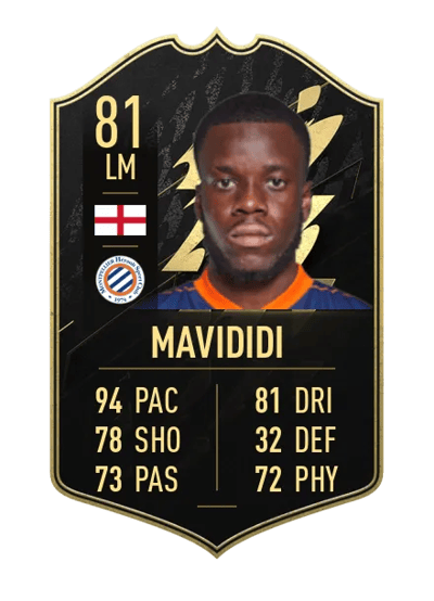 Stephy Mavididi Team of the Week 81 OVR