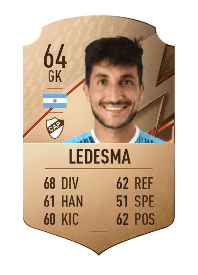 Marcos Ledesma Rare 64 OVR