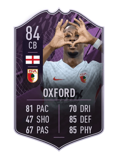 Reece Oxford LEAGUE PLAYER 84 OVR