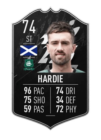 Ryan Hardie Team of the Week 74 OVR