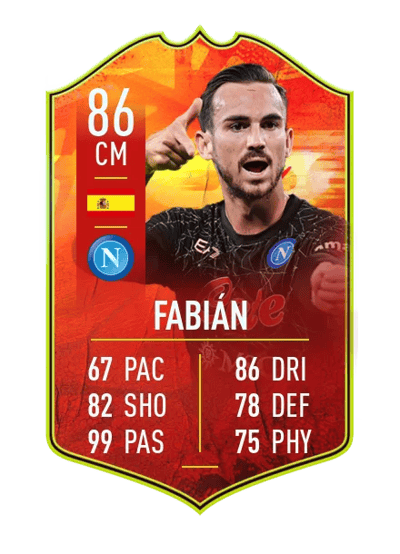 Fabián adidas NUMBERS UP 86 OVR
