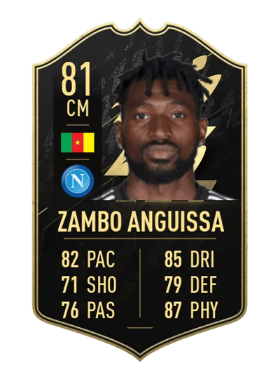 André-Franck Zambo Anguissa Team of the Week 81 OVR