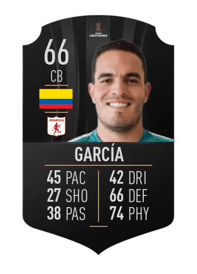 John García CONMEBOL LIBERTADORES 66 OVR