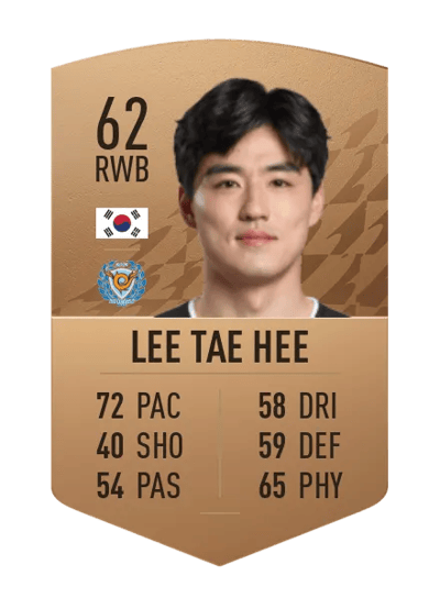 Lee Tae Hee Common 62 OVR