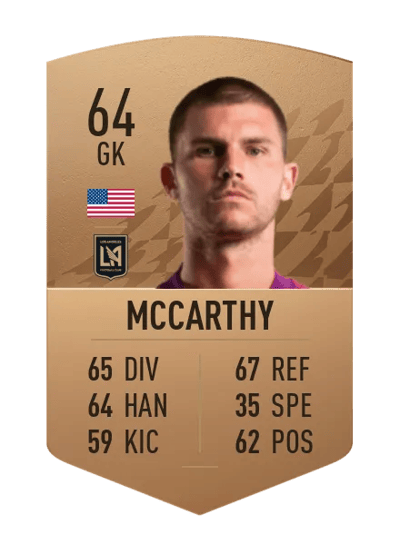 John McCarthy Common 64 OVR