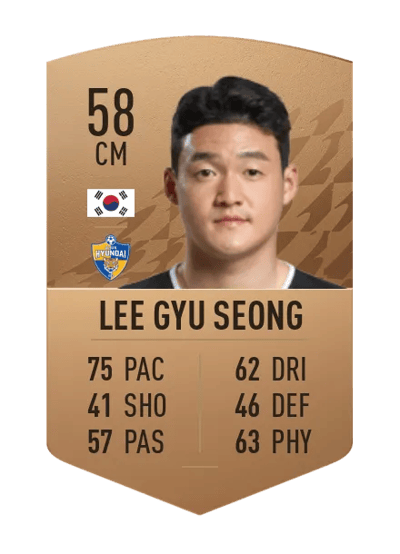 Lee Gyu Seong Common 58 OVR