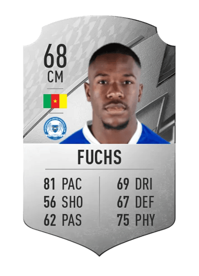 Jeando Fuchs Rare 68 OVR