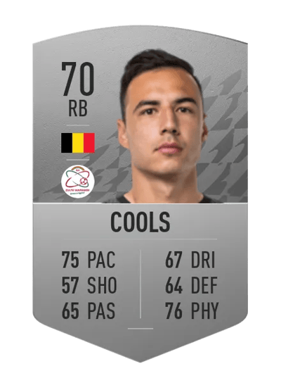 Dion Cools Common 70 OVR