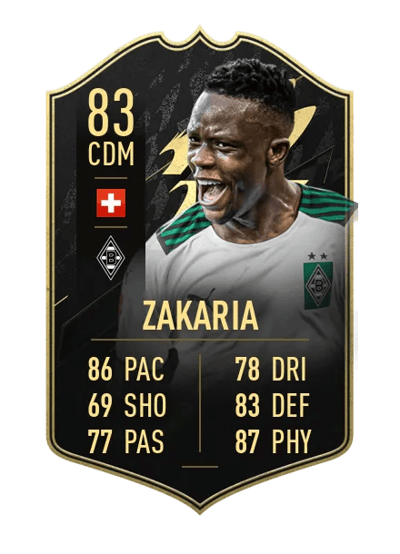 Denis Zakaria Team of the Week 83 OVR