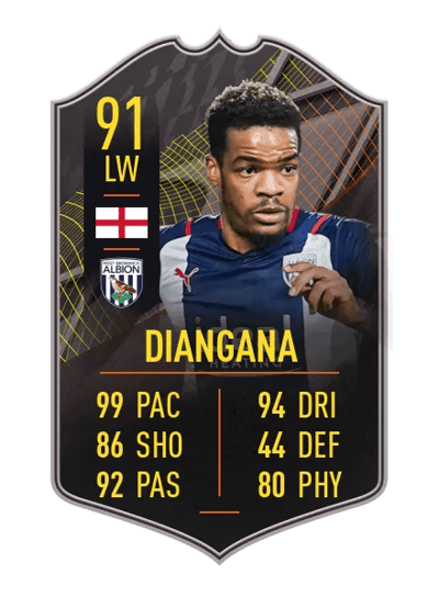 Grady Diangana STORYLINE 91 OVR