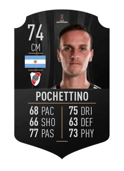 Tomás Pochettino CONMEBOL LIBERTADORES 74 OVR