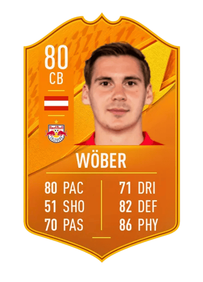 Maximilian Wöber Domestic Man of the Match 80 OVR