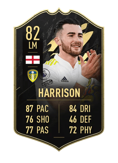 Jack Harrison Team of the Week 82 OVR