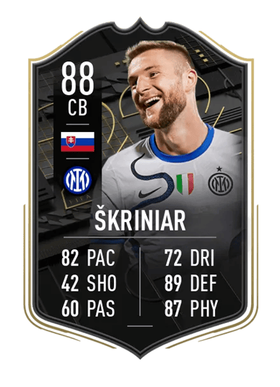 Milan Škriniar SIGNATURE SIGNINGS 88 OVR