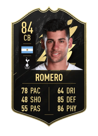 Cristian Romero Team of the Week 84 OVR