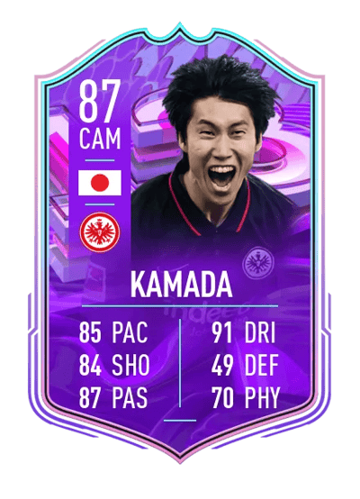 Daichi Kamada FUT Birthday 87 OVR