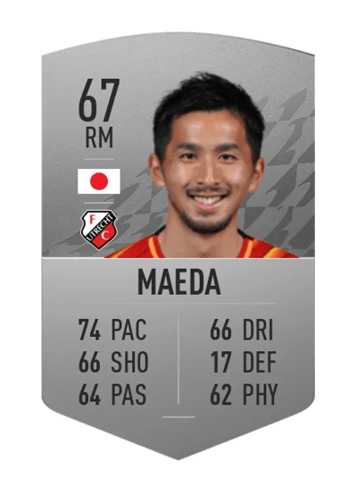 Naoki Maeda Common 67 OVR