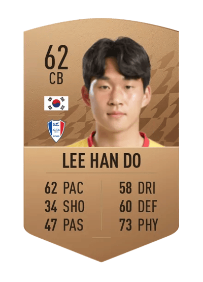 Lee Han Do Common 62 OVR