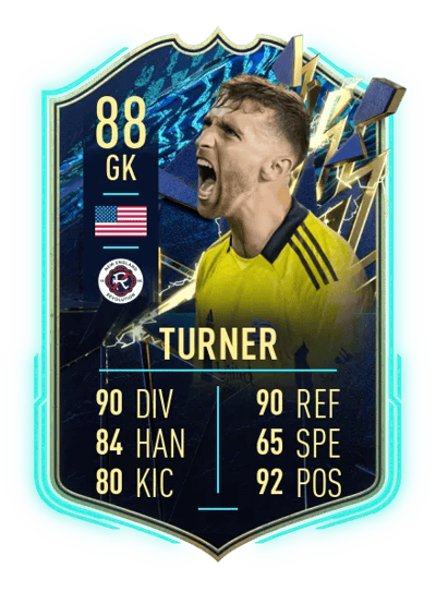 Matt Turner Team of the Season 88 OVR