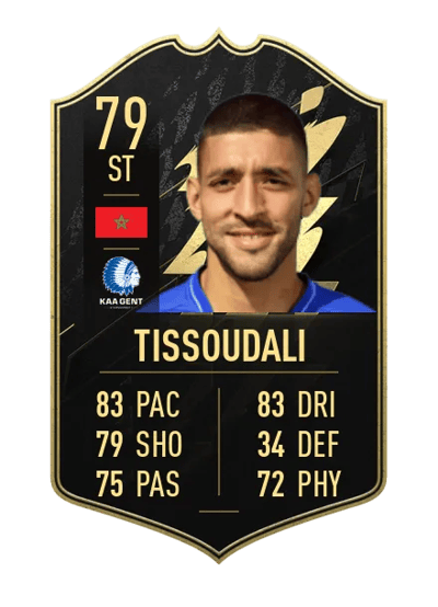 Tarik Tissoudali Team of the Week 79 OVR