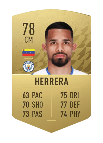 Yangel Herrera Common 78 OVR