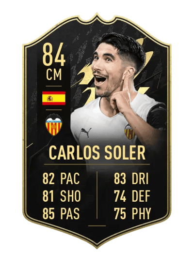 Carlos Soler Team of the Week 84 OVR