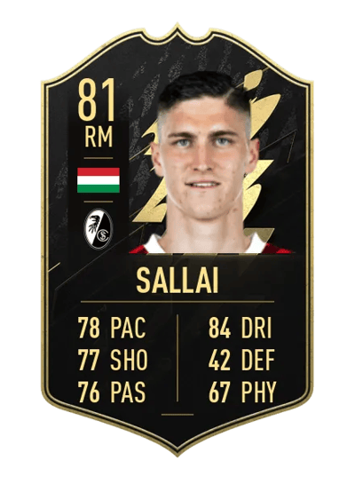 Roland Sallai Team of the Week 81 OVR