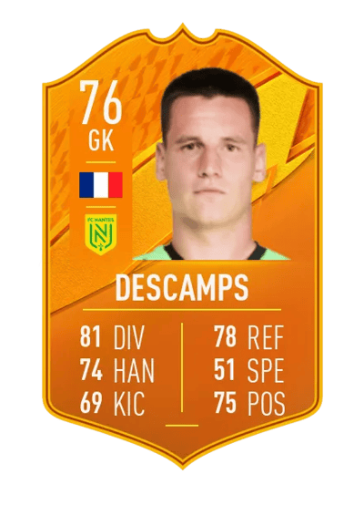 Rémy Descamps Domestic Man of the Match 76 OVR