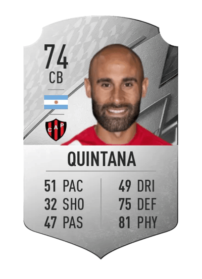 Carlos Quintana Rare 74 OVR