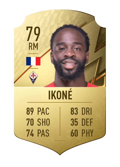 Jonathan Ikoné Rare 79 OVR