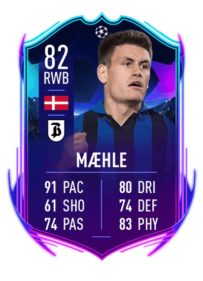 Joakim Mæhle UCL Road to the Knockouts 82 OVR