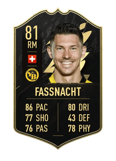 Christian Fassnacht Team of the Week 81 OVR