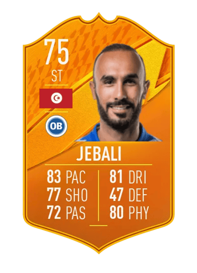 Issam Jebali Domestic Man of the Match 75 OVR