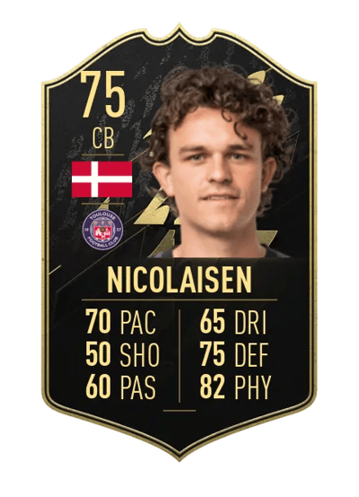 Rasmus Nicolaisen Team of the Week 75 OVR