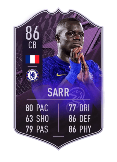 Malang Sarr LEAGUE PLAYER 86 OVR