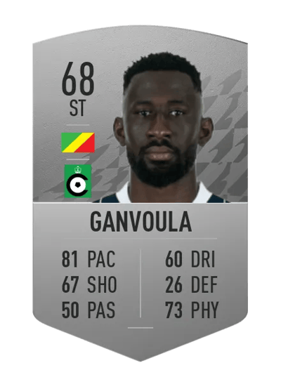 Silvère Ganvoula Common 68 OVR