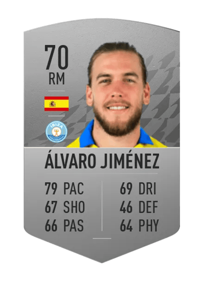 Álvaro Jiménez Common 70 OVR