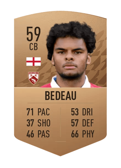 Jacob Bedeau Common 59 OVR