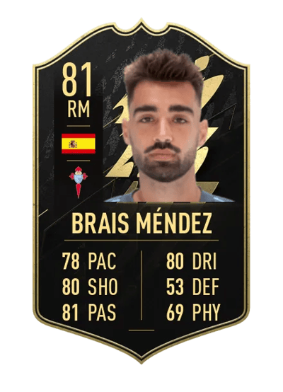 Brais Méndez Team of the Week 81 OVR