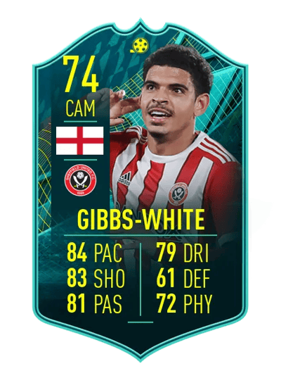 Morgan Gibbs-White PLAYER MOMENTS 74 OVR