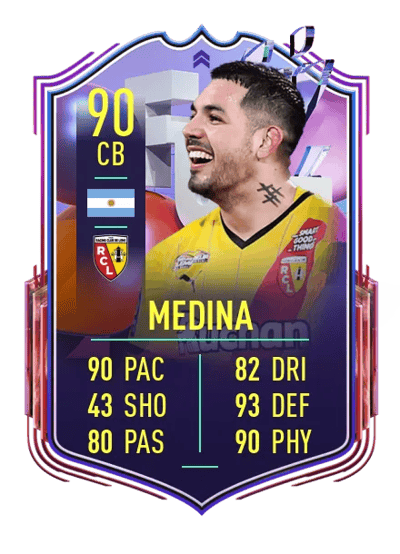 Facundo Medina Fantasy FUT Upgrade 90 OVR