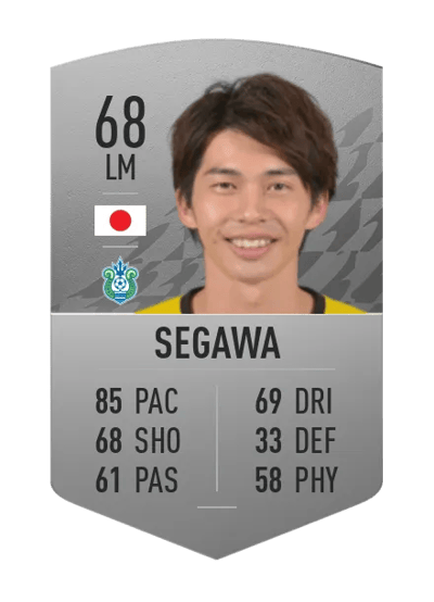 Yusuke Segawa Common 68 OVR
