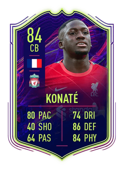 Ibrahima Konaté Ones to Watch 84 OVR