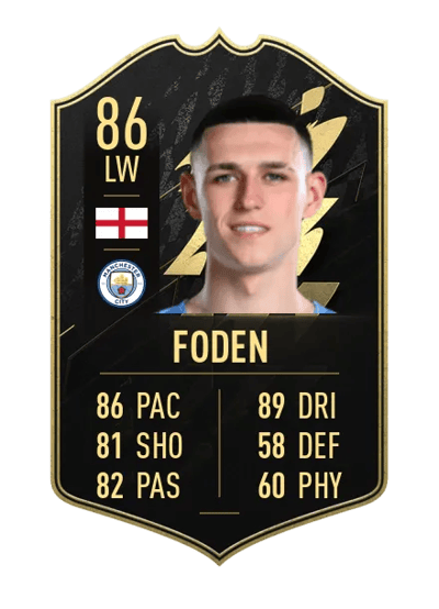 Phil Foden Team of the Week 86 OVR
