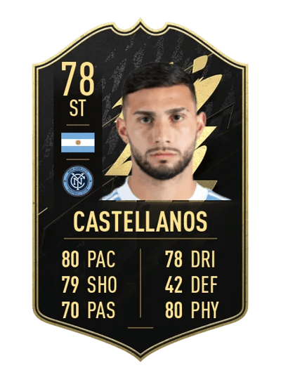 Valentin Castellanos Team of the Week 78 OVR