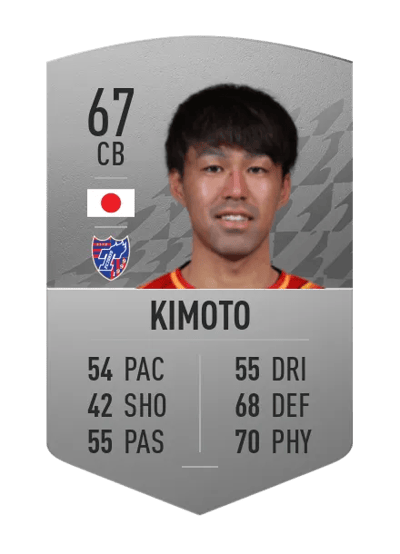 Yasuki Kimoto Common 67 OVR