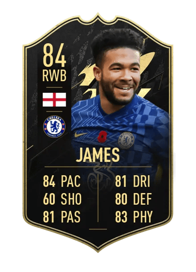 Reece James Team of the Week 84 OVR