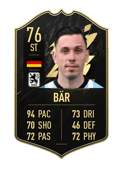 Marcel Bär Team of the Week 76 OVR