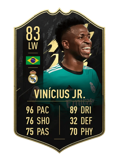 Vinícius Jr. Team of the Week 83 OVR